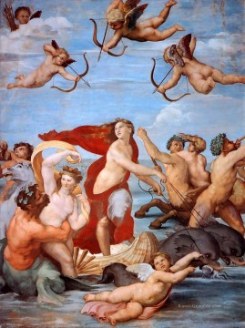 Galatea 2 Renaissance Meister Raphael Ölgemälde